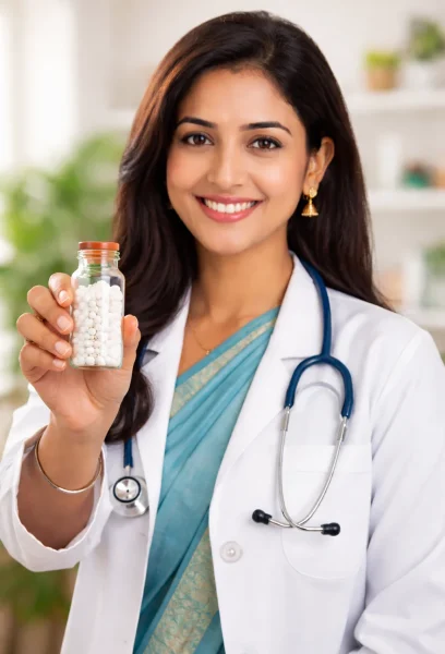 dr with medicine